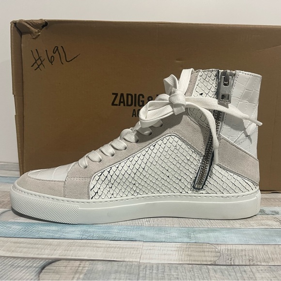 Zadig & Voltaire High Flash Keith High-Top Sneakers - Picture 6 of 10